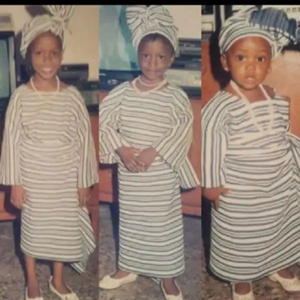 Adorable Childhood Photo Of Davido